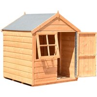 Shire 4x4ft Playhut Kids Wooden Playhouse
Shire 4x4ft Playhut Kids Wooden Playhouse
