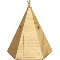 Shire 7x6ft Wigwam Kids Wooden Playhouse
Shire 7x6ft Wigwam Kids Wooden Playhouse