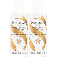 Sanctuary Spa Antibacterial Hand Gel Bundle 
Sanctuary Spa Antibacterial Hand Gel Bundle