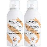 Sanctuary Spa Hand Sanitiser Spray Duo
Sanctuary Spa Hand Sanitiser Spray Duo