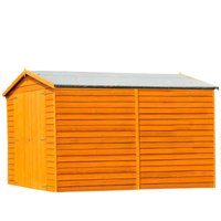 Shire 10x8 Overlap Garden Shed No Windows - Including Installation
Shire 10x8 Overlap Garden Shed No Windows - Including Installation