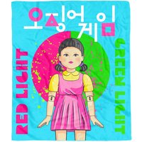 Squid Game Red Light Green Light Fleece Blanket - L
Squid Game Red Light Green Light Fleece Blanket - L