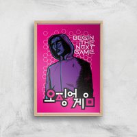 Squid Game Begin The Next Game Giclee Art Print - A2 - Wooden Frame, Multi
Squid Game Begin The Next Game Giclee Art Print - A2 - Wooden Frame, Multi