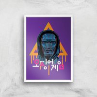 Squid Game Front Man Paint Giclee Art Print - A3 - White Frame, Multi
Squid Game Front Man Paint Giclee Art Print - A3 - White Frame, Multi