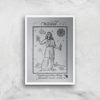 The Witcher The Mage Giclee Art Print - A3 - White Frame, Multi
The Witcher The Mage Giclee Art Print - A3 - White Frame, Multi