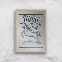 The Witcher Justice For Roach Giclee Art Print - A3 - Wooden Frame, Multi
The Witcher Justice For Roach Giclee Art Print - A3 - Wooden Frame, Multi