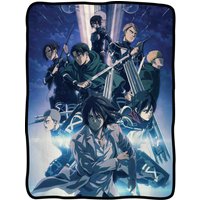 Attack On Titan Season 4 Group Silk Touch Fleece Blanket
Attack On Titan Season 4 Group Silk Touch Fleece Blanket