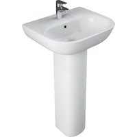 Bathstore Newton 450mm White Basin and Full Pedestal
Bathstore Newton 450mm White Basin and Full Pedestal