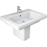 Bathstore Falcon 650mm White Basin and Semi Pedestal
Bathstore Falcon 650mm White Basin and Semi Pedestal