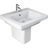 Bathstore Falcon 550mm White Basin and Semi Pedestal
Bathstore Falcon 550mm White Basin and Semi Pedestal