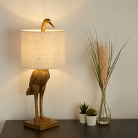 Crane Table Lamp - Gold & Oatmeal
Crane Table Lamp - Gold & Oatmeal