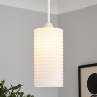 Katya Ribbed Glass Easy Fit Shade - White
Katya Ribbed Glass Easy Fit Shade - White