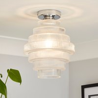 Monet Tiered Glass Flush Ceiling Light
Monet Tiered Glass Flush Ceiling Light