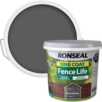 Ronseal One Coat Fence Life Charcoal Grey 5L
Ronseal One Coat Fence Life Charcoal Grey 5L