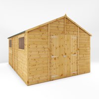 Mercia 14ft x 10ft Premium Shiplap Modular Workshop Shed
Mercia 14ft x 10ft Premium Shiplap Modular Workshop Shed