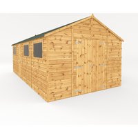 Mercia 20ft x 10ft Premium Shiplap Modular Workshop Shed
Mercia 20ft x 10ft Premium Shiplap Modular Workshop Shed