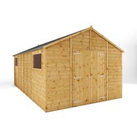 Mercia 18ft x 10ft Premium Shiplap Modular Workshop Shed - Including Installation
Mercia 18ft x 10ft Premium Shiplap Modular Workshop Shed - Including Installation