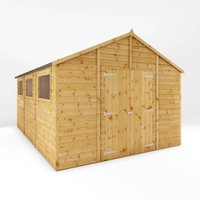 Mercia 15ft x 10ft Premium Shiplap Modular Workshop Shed - Including Installation
Mercia 15ft x 10ft Premium Shiplap Modular Workshop Shed - Including Installation