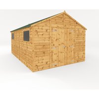 Mercia 16ft x 10ft Premium Shiplap Modular Workshop Shed
Mercia 16ft x 10ft Premium Shiplap Modular Workshop Shed