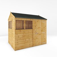 Mercia 8ft x 6ft Premium Shiplap Reverse Apex Shed
Mercia 8ft x 6ft Premium Shiplap Reverse Apex Shed