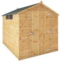 Mercia 8ft x 6ft Premium Shiplap Security Apex Shed - Including Installation
Mercia 8ft x 6ft Premium Shiplap Security Apex Shed - Including Installation