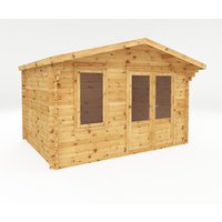 Mercia 4m x 3m Garden Retreat Log Cabin 28mm
Mercia 4m x 3m Garden Retreat Log Cabin 28mm