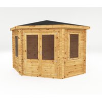 Mercia 3m x 3m Corner Log Cabin 28mm
Mercia 3m x 3m Corner Log Cabin 28mm