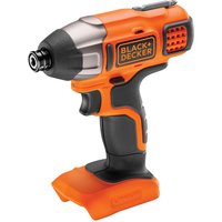 BLACK+DECKER 18V Cordless Impact Driver with Screwdriver Bit (no battery included) (BDCIM18N-XJ)
BLACK+DECKER 18V Cordless Impact Driver with Screwdriver Bit (no battery included) (BDCIM18N-XJ)