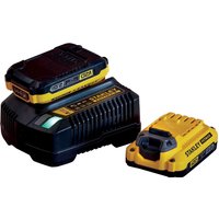 STANLEY FATMAX V20 18V 2.0Ah Starter Kit - Batteries and Charger (SFMCB12D2-XJ)
STANLEY FATMAX V20 18V 2.0Ah Starter Kit - Batteries and Charger (SFMCB12D2-XJ)