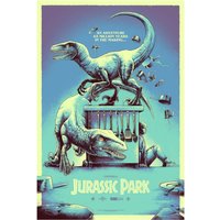 Jurassic Park x Luke Preece - Raptors in the Kitchen - Glow in the Dark - Screen-Print -24 x36”., Multi
Jurassic Park x Luke Preece - Raptors in the Kitchen - Glow in the Dark - Screen-Print -24 x36”., Multi