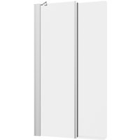 Gleam Inward Folding Bath Screen