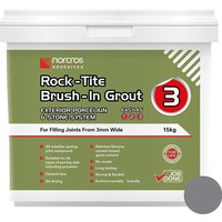 Norcros Rock Tite Brush In Outdoor Tile Grout Steel Grey - 15kg
Norcros Rock Tite Brush In Outdoor Tile Grout Steel Grey - 15kg