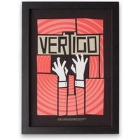 Hitchcock Vertigo Giclee Art Print - A4 - Black Frame, Multi
Hitchcock Vertigo Giclee Art Print - A4 - Black Frame, Multi