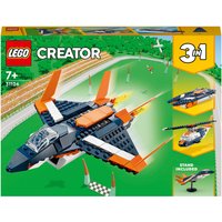 LEGO Creator: 3 in 1 Supersonic Jet, Helicopter & Boat Toy (31126)
LEGO Creator: 3 in 1 Supersonic Jet, Helicopter & Boat Toy (31126)