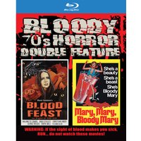 Bloody 70's Horror Double Feature: Mary Mary Bloody Mary + Ren Cardona's Blood Feast (US Import)
Bloody 70's Horror Double Feature: Mary Mary Bloody Mary + Ren Cardona's Blood Feast (US Import)