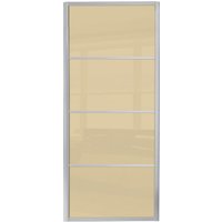 Ellipse 4 Panel Cream Glass Sliding Door - 914mm
Ellipse 4 Panel Cream Glass Sliding Door - 914mm