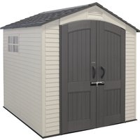 Lifetime Plastic Outdoor Storage Shed - 7x7ft
Lifetime Plastic Outdoor Storage Shed - 7x7ft