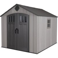 Lifetime Plastic Outdoor Storage Shed - 8x10ft
Lifetime Plastic Outdoor Storage Shed - 8x10ft
