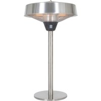 Silver Electric Tabletop Patio Heater
Silver Electric Tabletop Patio Heater