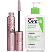 CeraVe Hydrating Hyaluronic Acid Cleanser and Maybelline Sky High Mascara Duo for Dry Skin
CeraVe Hydrating Hyaluronic Acid Cleanser and Maybelline Sky High Mascara Duo for Dry Skin