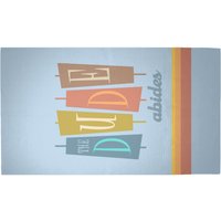 Decorsome x The Big Lebowski Dude Abides Woven Rug - Medium
Decorsome x The Big Lebowski Dude Abides Woven Rug - Medium