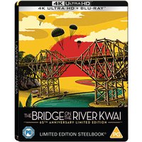 The Bridge On The River Kwai - Zavvi Exclusive 4K Ultra HD Steelbook (includes Blu-ray)
The Bridge On The River Kwai - Zavvi Exclusive 4K Ultra HD Steelbook (includes Blu-ray)