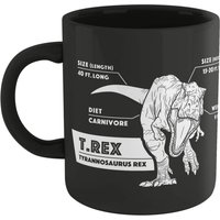 Jurassic Park T-Rex Mug - Black
Jurassic Park T-Rex Mug - Black
