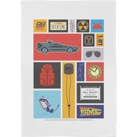 Back To The Future Icon Collage Tea Towel
Back To The Future Icon Collage Tea Towel