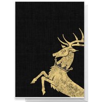Game of Thrones House Baratheon Greetings Card - Large Card
Game of Thrones House Baratheon Greetings Card - Large Card