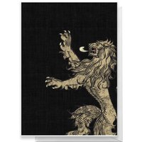 Game of Thrones House Lannister Greetings Card - Large Card 
Game of Thrones House Lannister Greetings Card - Large Card