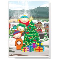 South Park Gang Christmas Tree Greetings Card - Large Card
South Park Gang Christmas Tree Greetings Card - Large Card