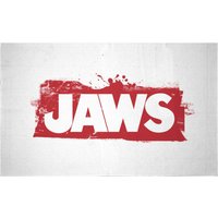 Jaws Logo Woven Rug - Small