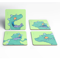 Nickelodeon Rugrats Reptar Coaster Set
Nickelodeon Rugrats Reptar Coaster Set
