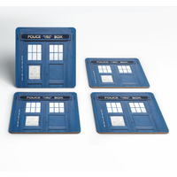 Doctor Who Tardis Coaster Set
Doctor Who Tardis Coaster Set